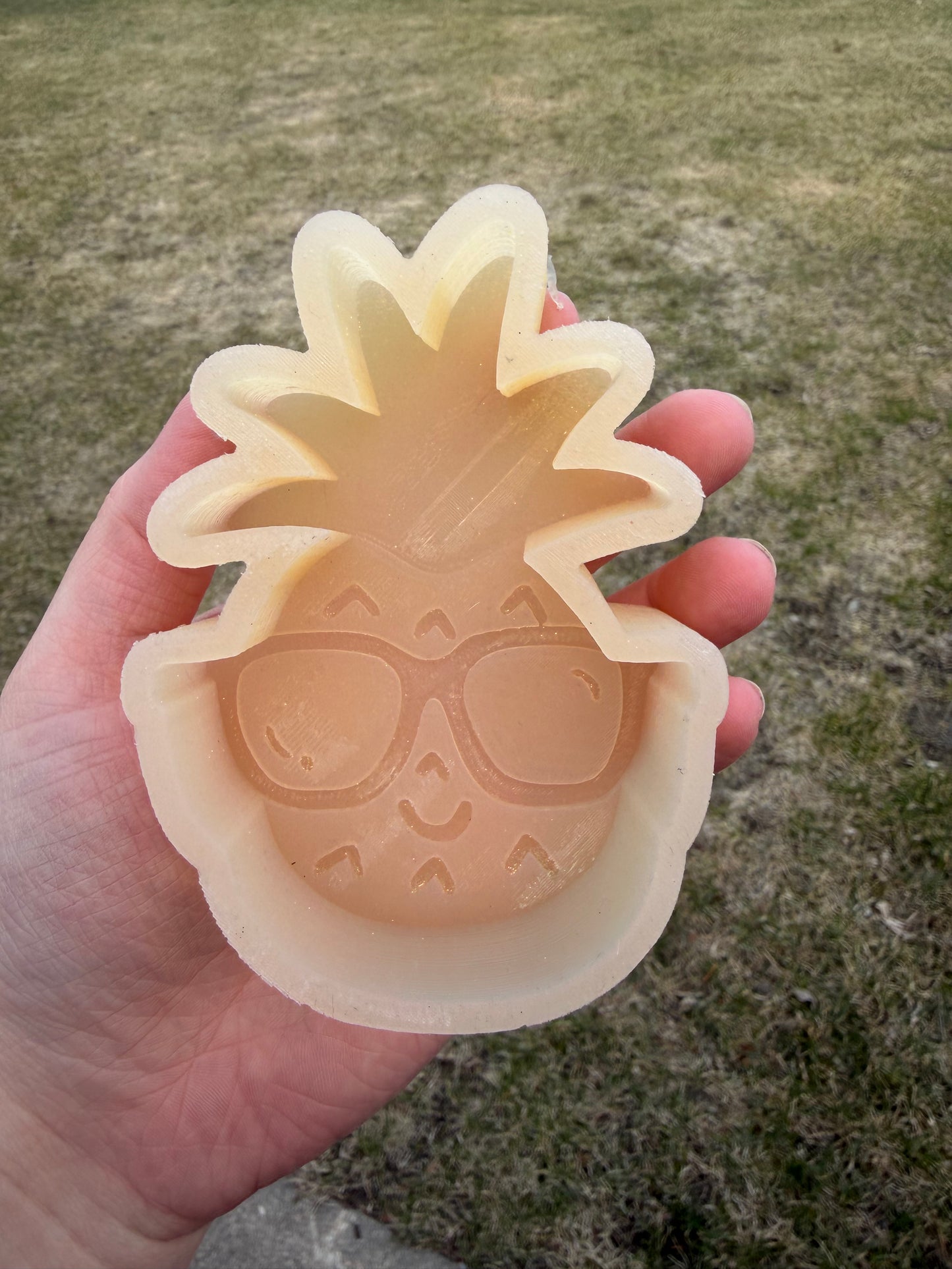 Pineapple with Sunglasses