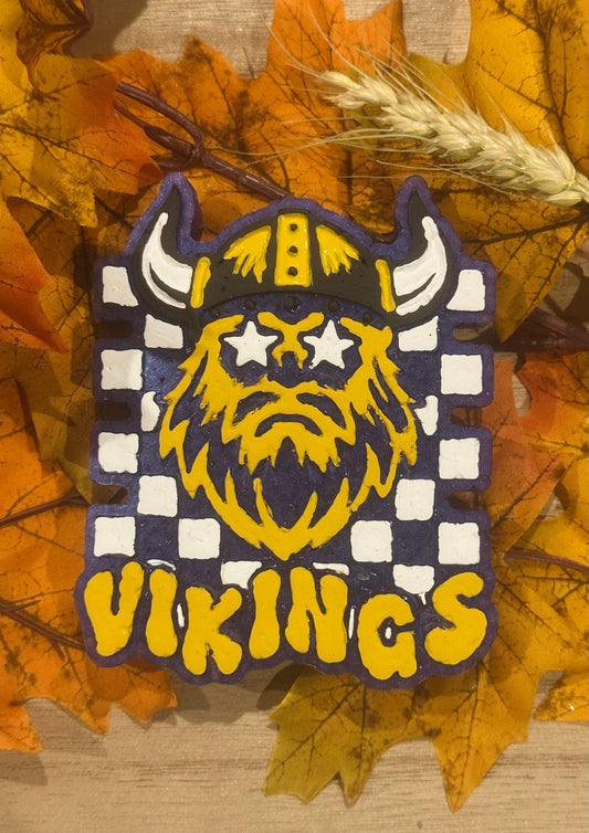 Vikings with Mascot