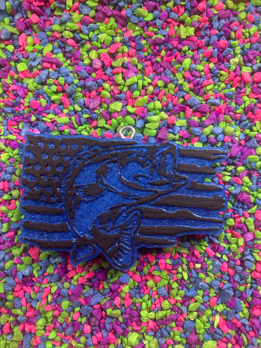 Fish and Flag