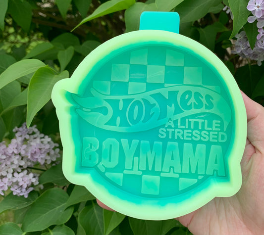 Hot Mess a Little Stressed Boy Mama