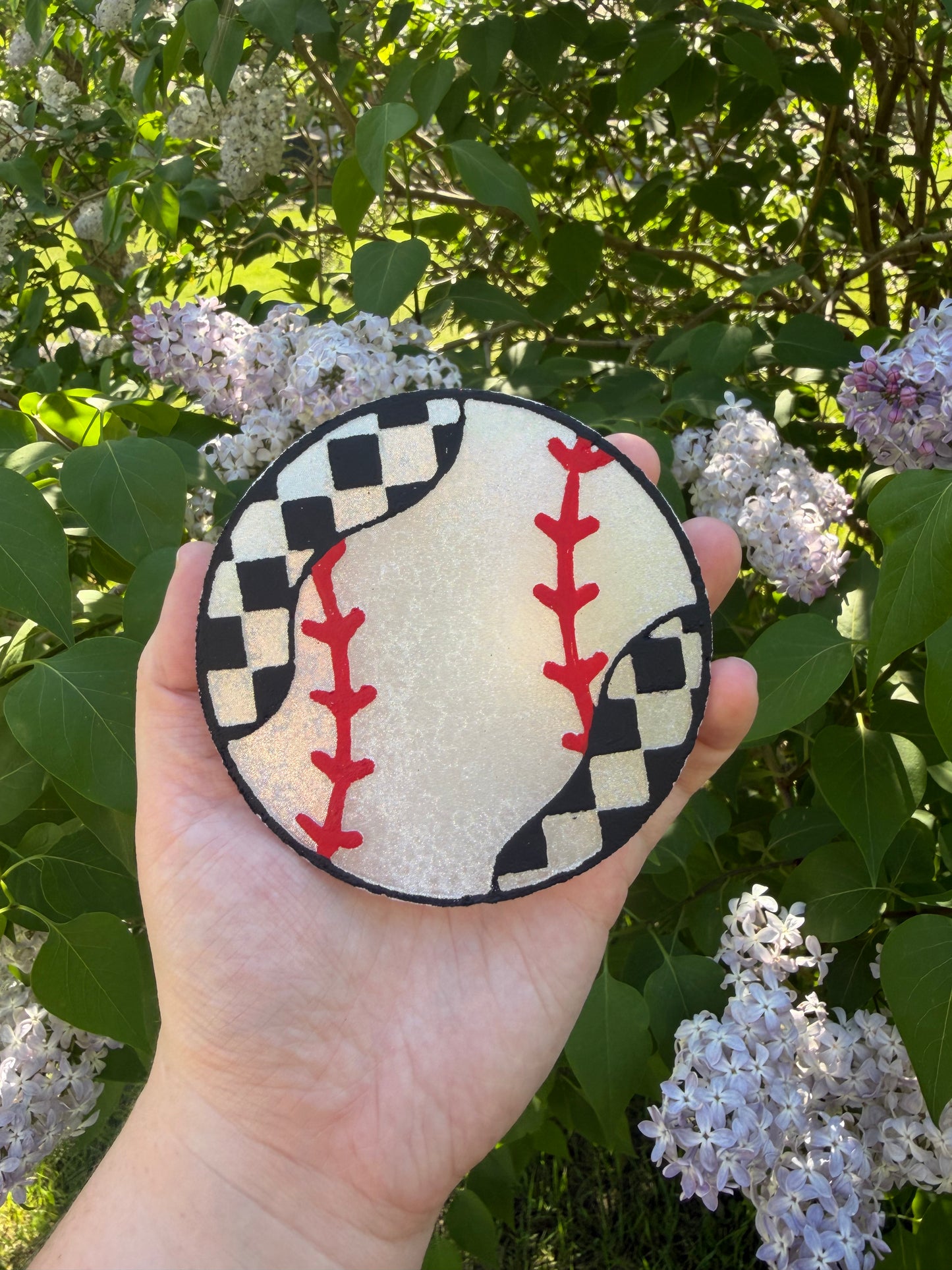 Checkered Baseball